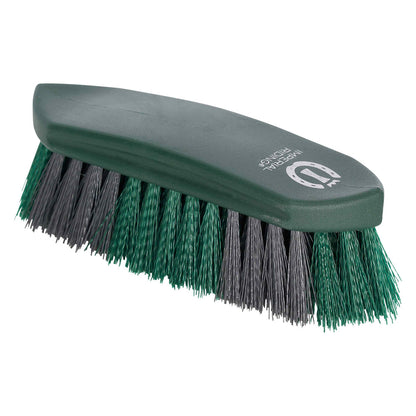 Brosse dure bicolore pour shetlands, poneys et chevaux Imperial Riding Dandy vert