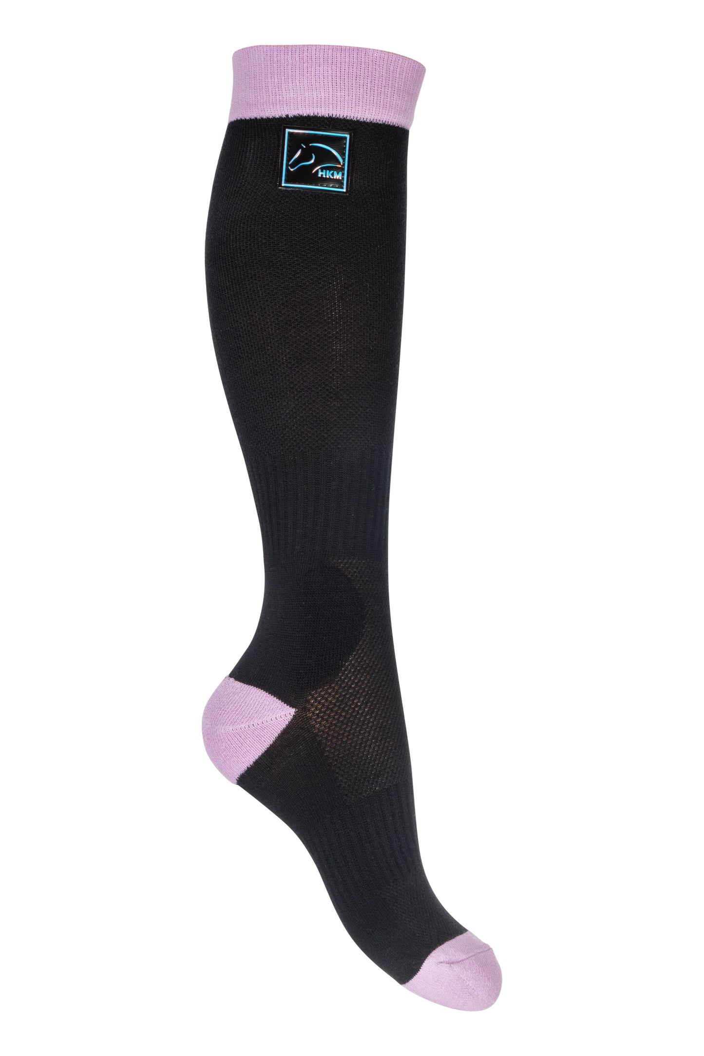 Chaussettes d'équitation HKM Harbour Island noires