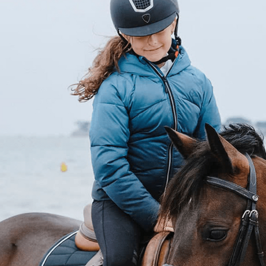 Blouson equitation top
