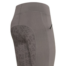 Charger l&#39;image dans la galerie, Legging équitation enfant de 3 à 16 ans Easy Rider Dietse full grip taupe
