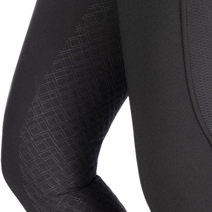 Pantalon d'équitation pour cavalières du 32 au 46 HKM Harbour Island full grip noir