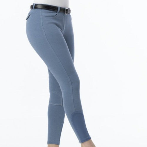 Pantalon d'équitation pour garçons et filles de 4 à 16 ans Riding World Alexandrie bleu