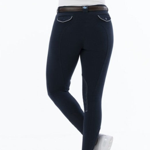 Riding World Pantalon d'Équitation Alexandrie Femme Bleu 