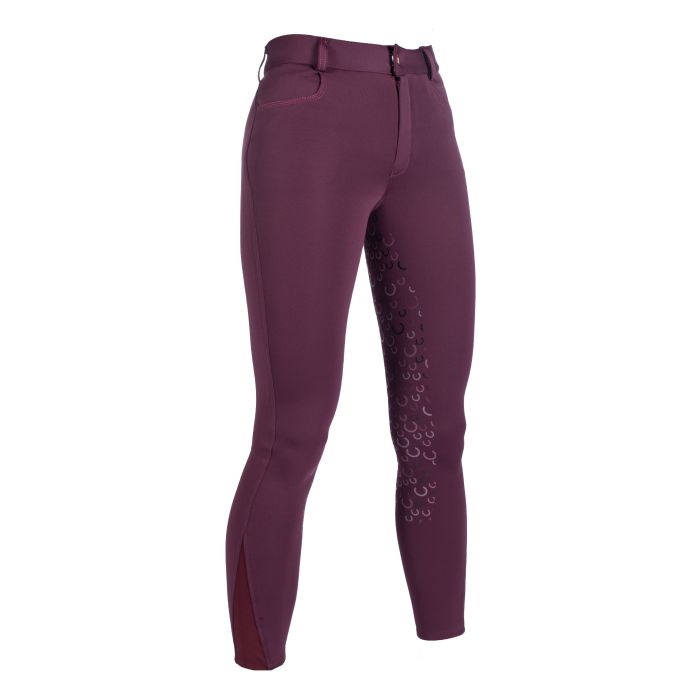 Pantalon déquitation fille HKM Alva full grip