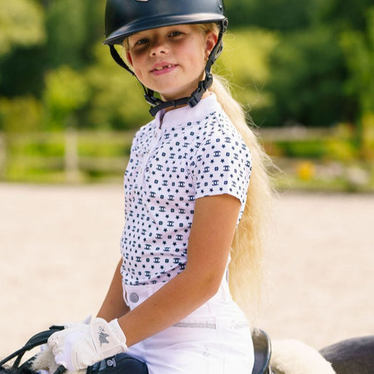 Polo de concours pour filles de 6 à 16 ans Imperial Riding Roxy