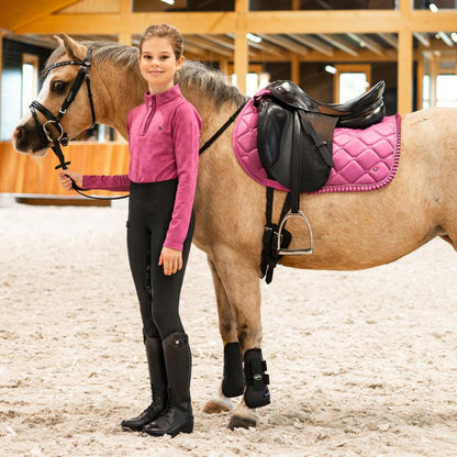 Tapis de elle pour shetlands et poneys QHP Lissie rose