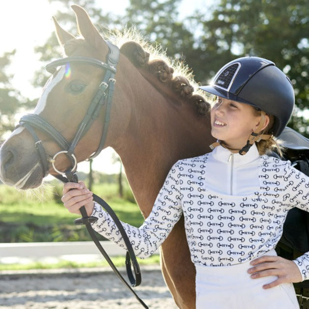 Tee shirt technique manches longues fille HV Polo Winnie 10 16