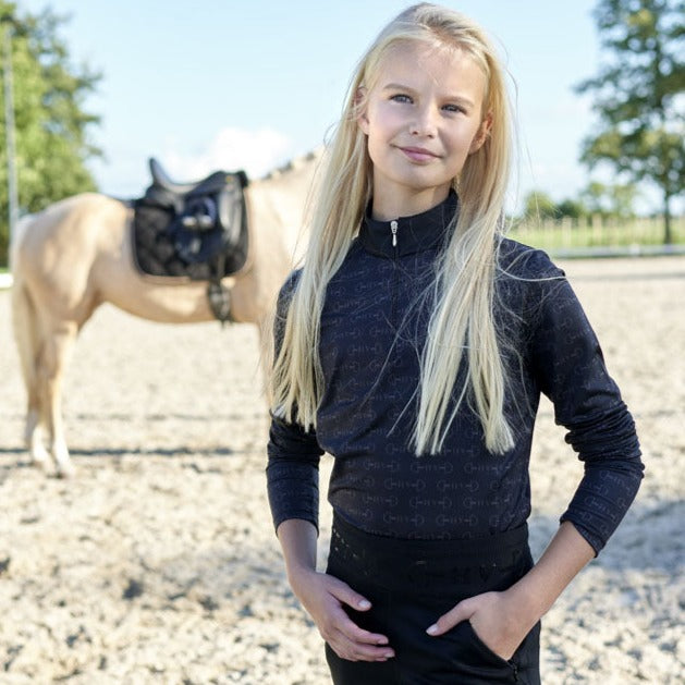 Tee shirt technique manches longues fille HV Polo Winnie 10 16