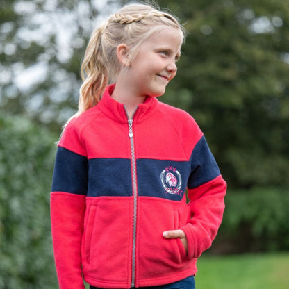 Veste polaire pour enfants de 2 à 11 ans HKM Aymee fuchsia