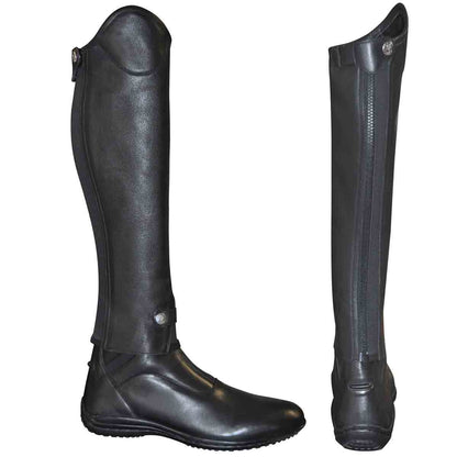 Mini-chaps et boots Privilège Equitation Nola noires vue arrière