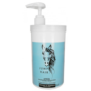 Après-shampooing réparateur Jump Your Hair pour cheveux et crins enflacon-pompe de 900grs
