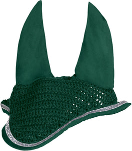 Bonnet de travail pour shetlands, poneys et chevaux HKM Romy vert