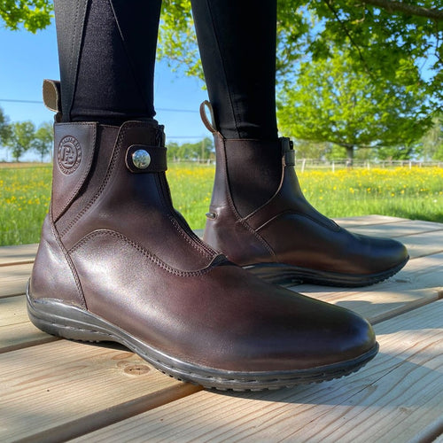 Boots Privilège Equitation Nola marron portées