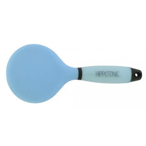 Brosse à crins avec poignée en gel Hippotonic Gel bleu ciel