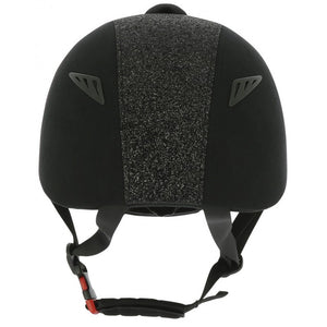 Casque d'équitation pour cavalières du 52 au 61 cms de tour de tête Choplin Aéro Lamé