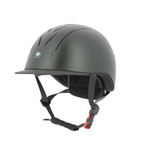 Casque d'équitation pour enfants Riding World Hepi noir du 49 au 60