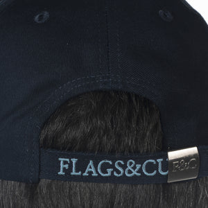 Casquette Flags and Cup Estero marine et bleu