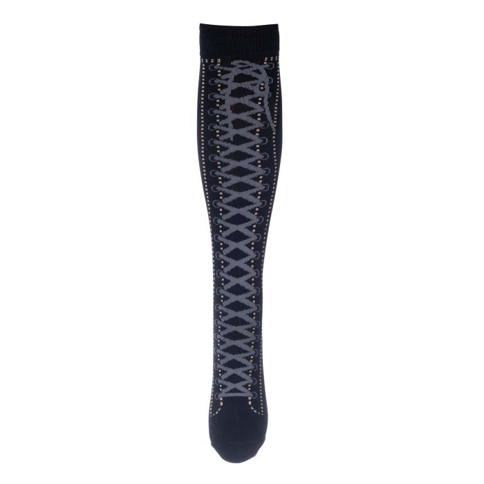 Chaussettes d'équitation pour enfants HKM Hobby Horsing noires