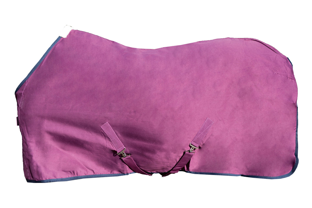 Chemise de box légère pour poneys et chevaux HKM Nele framboise