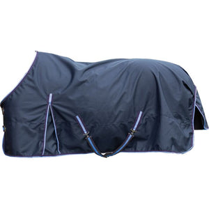 Chemise imperméable pour poneys et chevaux HKM Stay Dry marine