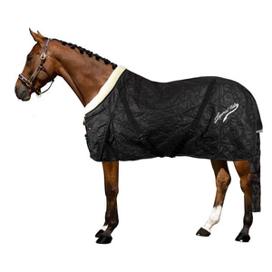 Couverture de box pour poneys et chevaux Imperial Riding Super Dry 200 grammes noir