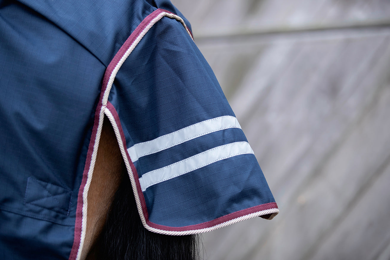 135 cm, Bleu marine: Couverture imperméable pour paddock modèle FREEDOM 135 cm, Bleu marine: Couverture imperméable pour paddock modèle FREEDOM