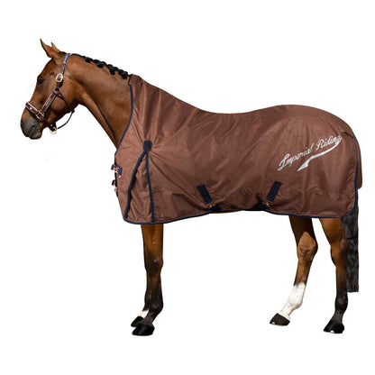 Couverture imperméable pour poneys et chevaux Imperial Riding Super Dry o gramme marron