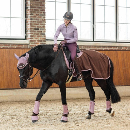 Couvre-reins pour poneys et chevaux HKM Artic Bay marron