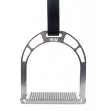 Charger l&#39;image dans la galerie, Etriers en aluminium HKM Ultra argent
