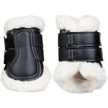 Charger l&#39;image dans la galerie, Guêtres de dressage pour shetlands et mini shetlands HKM Comfort Shetty noir
