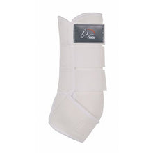 Charger l&#39;image dans la galerie, Guêtres de dressage pour poneys et chevaux HKM Colors blanche
