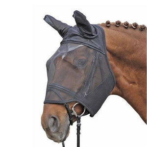 Masque de travail anti-mouches pour shetlands, poneys et chevaux HKM
