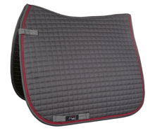 Charger l&#39;image dans la galerie, Tapis de selle pour poneys et chevaux HKM Charly anthracite
