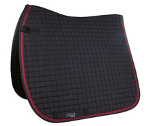 Charger l&#39;image dans la galerie, Tapis de selle pour poneys et chevaux HKM Charly noir
