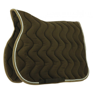 Tapis de selle pour shetlands, poneys et chevaux Equithème Polyfun marron