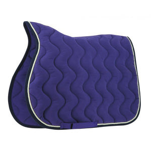 Tapis de selle pour shetlands, poneys et chevaux Equithème Polyfun violet